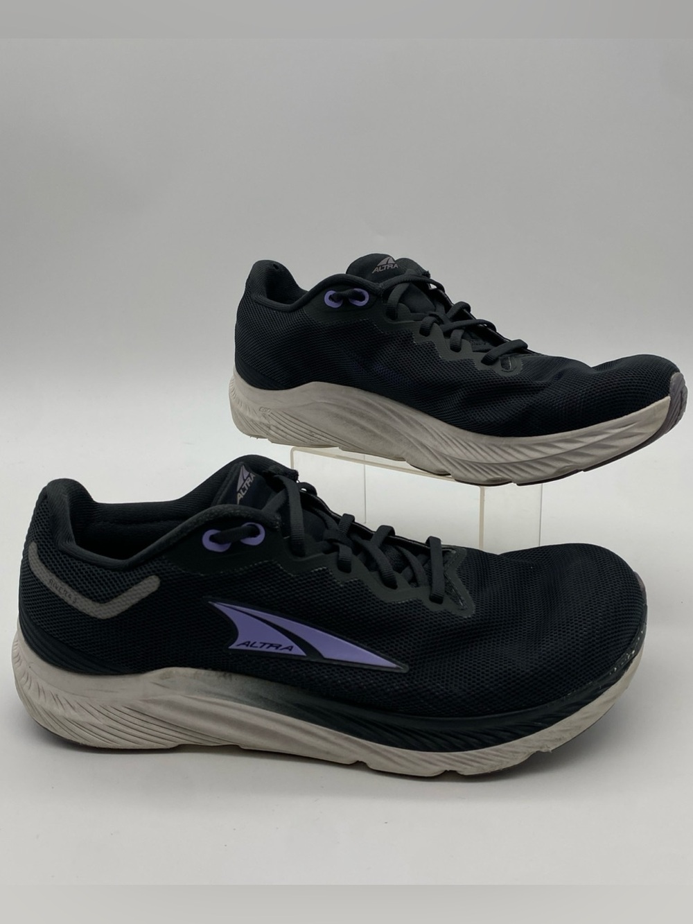 Altra Rivera 3 Shoes Womens 9 Black Purple Running Walking Road Gym Sneakers